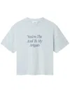 Axel Arigato My Axel T-shirt In Blue