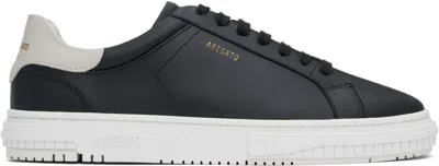 Axel Arigato Navy Atlas Sneakers In Dk Blue/white