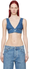 Axel Arigato Navy Jules Denim Tank Top In Blue