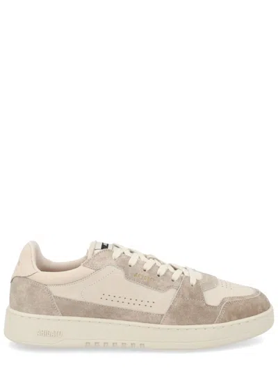 Axel Arigato Neutrals Dice Lo Suede Overlays Sneakers In Black