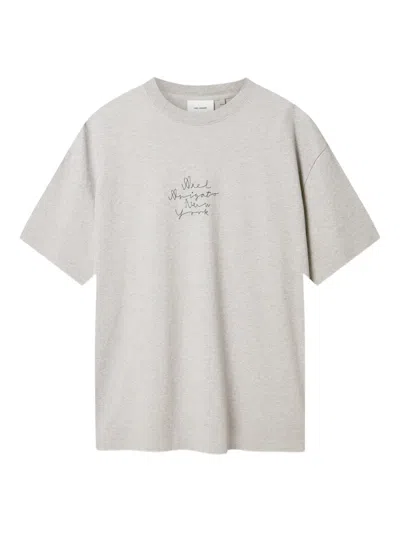 Axel Arigato New York City T-shirt In Gray