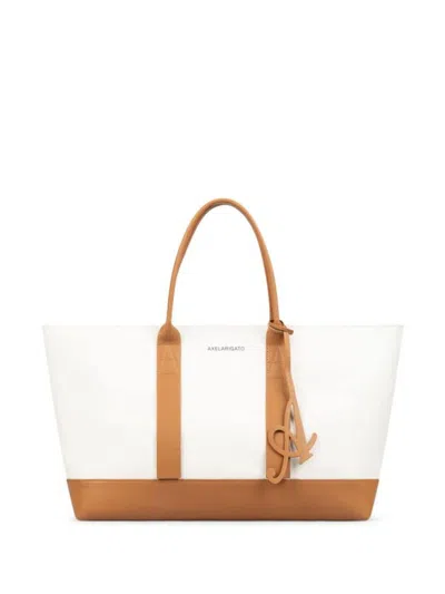 Axel Arigato Note Tote Bag In White