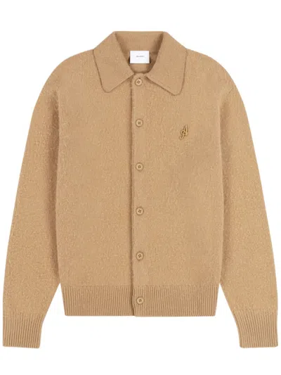 Axel Arigato Ode Cardigan In Camel