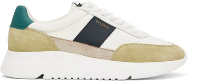 Axel Arigato Genesis Vintage Panelled Sneakers In Grey/multi