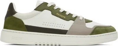 AXEL ARIGATO OFF-WHITE & GREEN DICE LO SNEAKERS