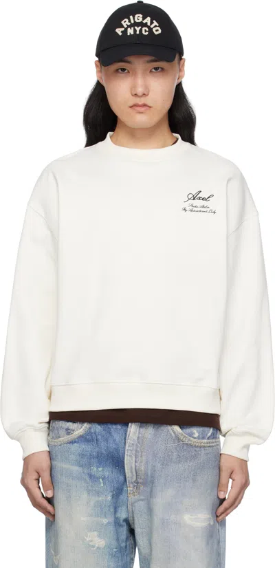 Axel Arigato Off-white Atelier Sweatshirt In Off White