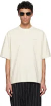 Axel Arigato Off-white Stitch T-shirt In Off White