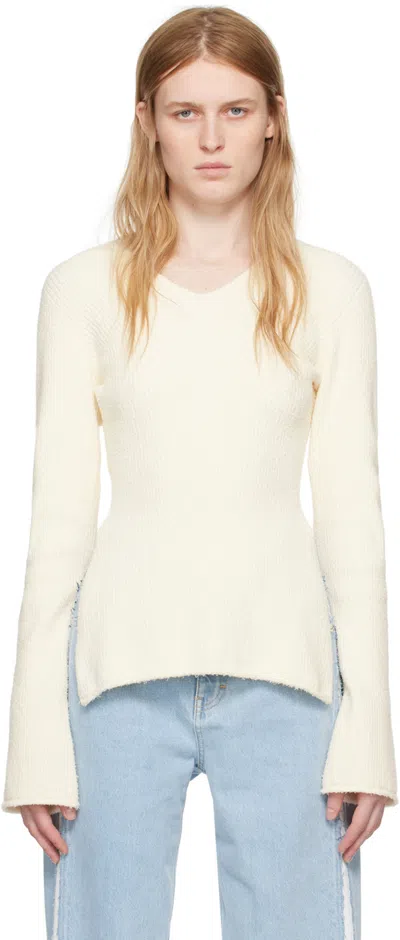 Axel Arigato Off-white Tube Sweater In Off White