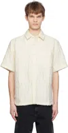 Axel Arigato Off-white Wade Shirt In Ecru