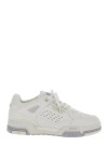 Axel Arigato Onyx Mesh-trimmed Perforated Leather Sneakers In White