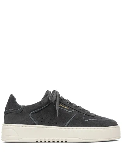 Axel Arigato Orbit Embroidery Sneakers In Grey