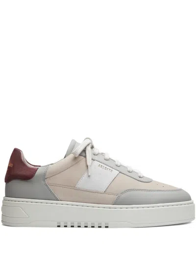 Axel Arigato Orbit Panelled Leather Sneakers In Neutral
