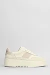 Axel Arigato Orbit Sneakers In Beige Suede And Fabric In Sand