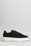 Axel Arigato Mens Black Orbit Suede Low-top Trainers Eur 45 / 11 Uk In Black