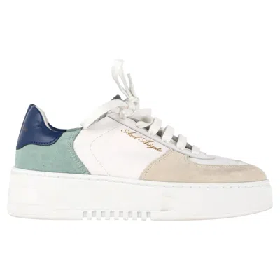 Axel Arigato Orbit Sneakers In White Suede