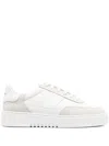 Axel Arigato Mens Cream Comb Orbit Chunky-sole Leather Low-top Trainers In White