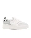 Axel Arigato Orbit Vintage Leather Sneakers In White