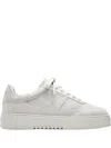 Axel Arigato Orbit Vintage Sneakers In Grey Suede In White