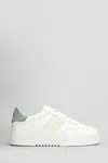 Axel Arigato Womens Vintage Orbit Leather Low-top Trainers Pale G In Green