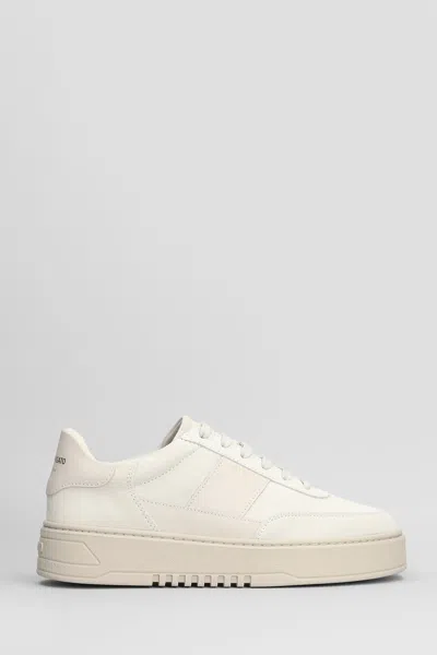 Axel Arigato Orbit Vintage Sneakers In Beige Suede And Fabric In Nude