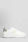 Axel Arigato Womens Vintage Orbit Leather Low-top Trainers Pale G In Green