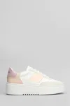 Axel Arigato Orbit Vintage Sneakers In White Suede And Leather In White