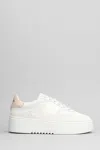 Axel Arigato Orbit Vintage Leather Sneakers In White