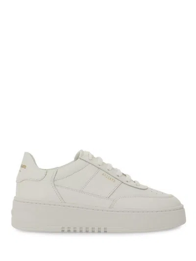 Axel Arigato 'orbit Vintage' White Sneakers With Side And Rear Logo Lettering