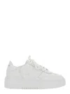 Axel Arigato 'orbit Vintage' White Sneakers With Side And Rear Logo Lettering In Leather Woman In Multicolor