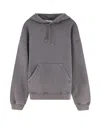 Axel Arigato Men Organic Cotton Hooded Sweatshirt In Gray