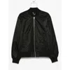 Axel Arigato Pen Layered Bomber Jacket In Black Polyamide In Black