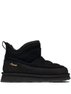Axel Arigato Padded Leather Boots With Sole In Black