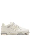 Axel Arigato Onyx Mesh-trimmed Perforated Leather Sneakers In Neutrals