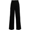 Axel Arigato Logo-tag Trousers In Black
