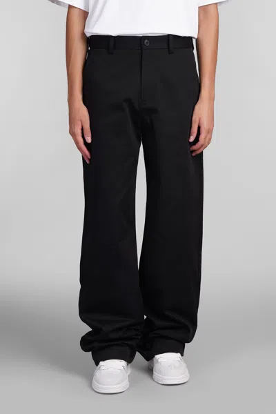 AXEL ARIGATO PANTS IN BLACK COTTON