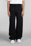 Axel Arigato Logo-tag Trousers In Black