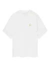 Axel Arigato Paper Clip Logo-embroidered T-shirt In White