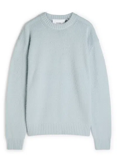 Axel Arigato Patch Beyond Wool-blend Sweatshirt In Blue