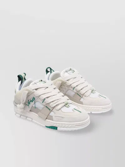 Axel Arigato Patchwork Low Top Sneakers In Multi