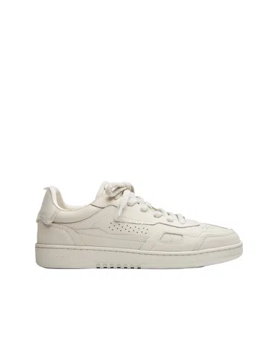 Axel Arigato Patchwork Nubuck Low-top Sneakers With Contrast Detailing In Multi