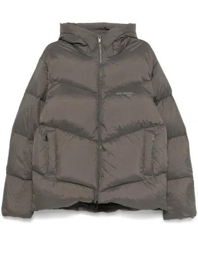 Axel Arigato Peak Puffer Jacket In Green