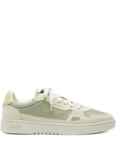 Axel Arigato Perforated Panelled Leather Low-top Sneakers In Multi