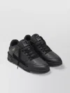 Axel Arigato Perforated Toe Box Rubber Sole Sneaker In Black