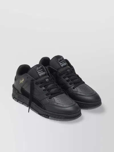 Axel Arigato Perforated Toe Box Rubber Sole Sneaker In Black