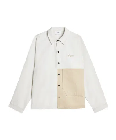 Axel Arigato Plaid Shirt In White