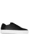 Axel Arigato Platform Leather Sneakers In Black