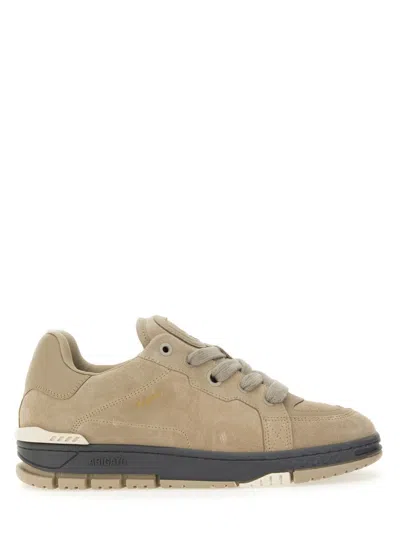 Axel Arigato Premium Suede And Leather Sneakers In Brown