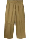 Axel Arigato Pressed-crease Trousers In Neutrals