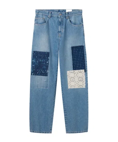 Axel Arigato Quilt Casual Jeans In Blue