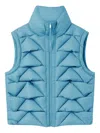 Axel Arigato Quilted Gilet In Blue